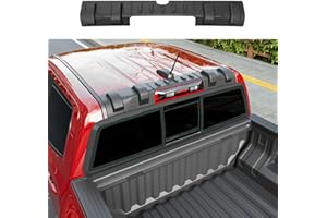 xipoqix Rear Roof Spoiler Compatible with 2015-2022 Chevy Colorado GMC Canyon Rear Roof Protector TPE Window Top Spoiler Replacement for 2015-2022 Chevy Colorado Accessories