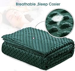 Acdyion Weighted Blankets Removable Duvet Cover for