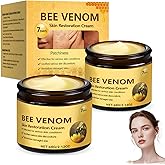 2PCS Bee Venom Skin Restoration Cream, Bee Venom Skin Treatment Cream, Effectively Reducing Blemishes, Firms and rejuvenates the skins, Natural Ingredients for All Skins Types
