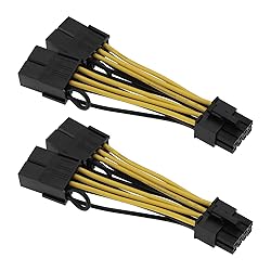 eMagTech 2pcs Graphics Card Power Cable 18AWG