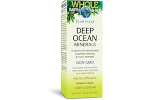 Whole Earth & Sea Pure Food Deep Ocean Minerals, 100 ml