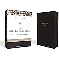 Biblia Católica, Tamaño personal, Leathersoft, Negra, con Cierre, Comfort Print (Spanish Edition)