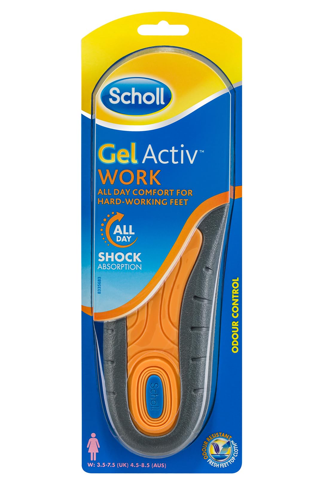 Scholl Gel Activ Work Female