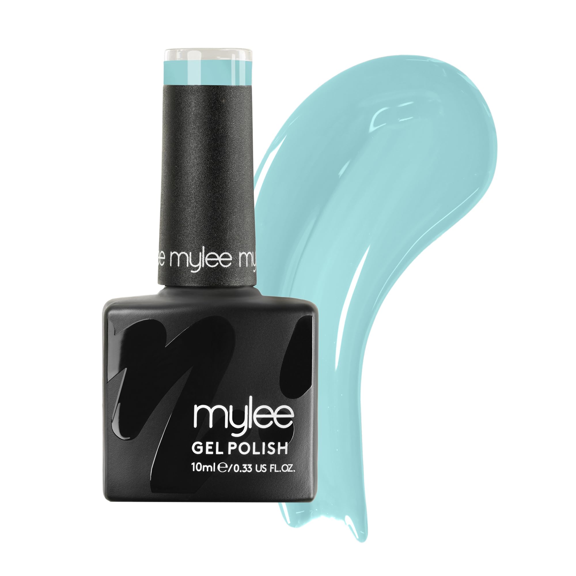 Mylee Gel Nail Polish 10ml [Mint Leaf] UV/LED Soak-Off Nail Art Manicure Pedicure for Professional, Salon & Home Use [Green Range] - Long Lasting & Easy to Apply