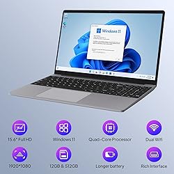 ApoloMedia Laptop: Endless Power and Storage 12GB