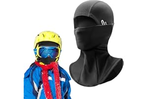 KNUKPE Kids Balaclava Ski Mask, Face Mask Winter Toddler Balaclava for Boys Girls, Windproof Face Cover Winter Neck Warmer
