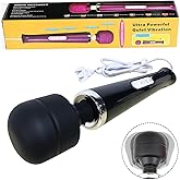 Power Massager Vibrating Big Tool Electric Massage Sports for Women, Hand Held Deep Tissue Muscle Massager, Personal Massage Device (Black Color)