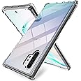 ProCase Galaxy Note 10 Plus Case/Note 10+ 5G Case Clear, Slim Crystal Clear Cover Anti-Yellow Shockproof Cover for Galaxy Note 10+ / 10 Plus / 5G 2019 –Black Frame