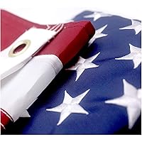 VSVO American Flag 2x3 Ft - Heavyweight US Outdoor Indoor Flags, Embroider Stars, Sewn Stripes, Brass Grommets.