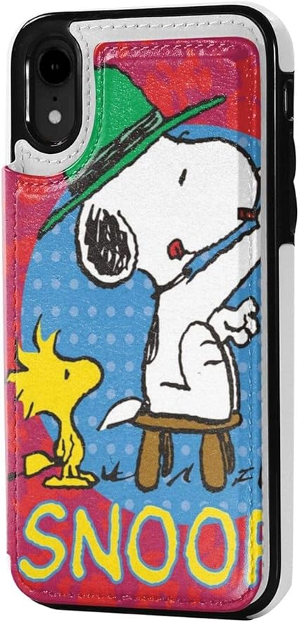 Amazon Co Jp Iphone Xrケース Peanuts スヌーピー 手帳型 Iphonexr カバー Rssviss 合皮レザー 耐衝撃 Tpu 高級感pu レザー カード収納 スタンド機能付き 財布型 ワイヤレス充電対応 防水 指紋防止 軽量 保護力 人気 おしゃれ かわいい アイフォンxr 手帳型ケース 横
