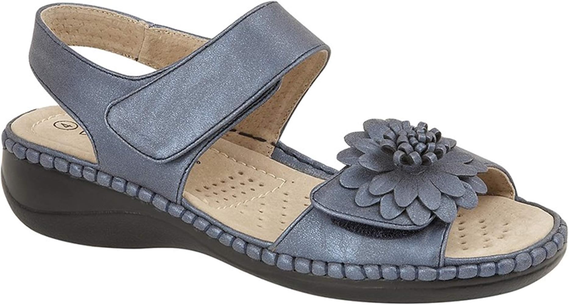 next ladies navy sandals