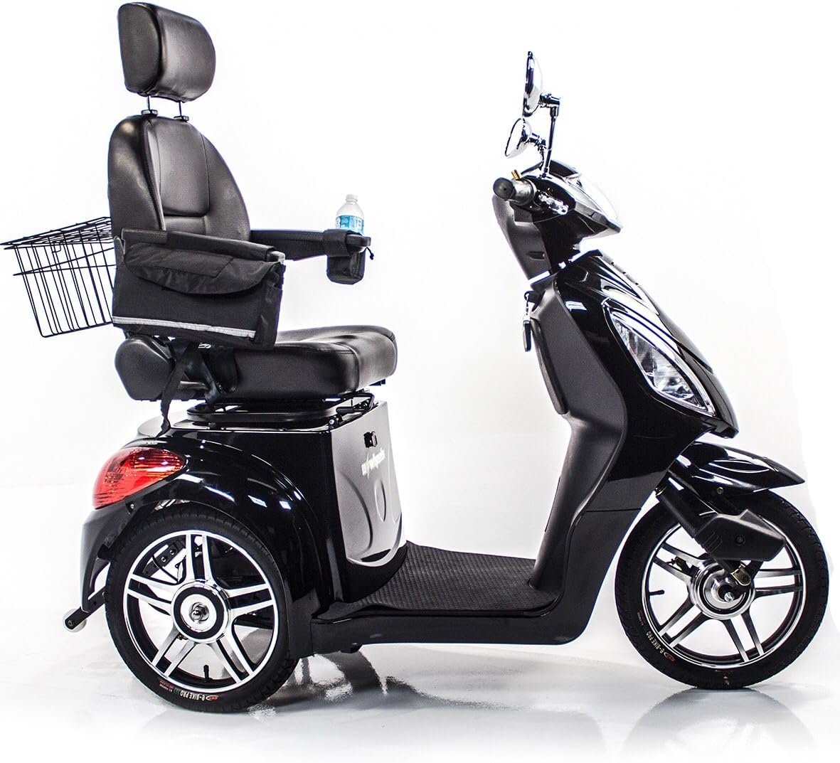 E-Wheels EW-36 High Power Fast 3 Wheel Mobility Scooter (Black): Health & Personal Care