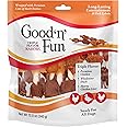 Good ‘n’ Fun Triple Flavor Kabobs Chews for All Dogs, 18 Count, Treat Your Dog to Chews Made from Beef Hide, Real Chicken, Pork Hide, Duck and Chicken Liver