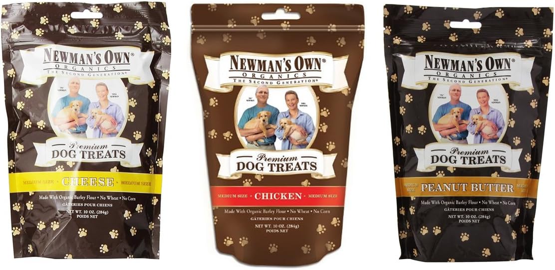 newman's own organic dog treats