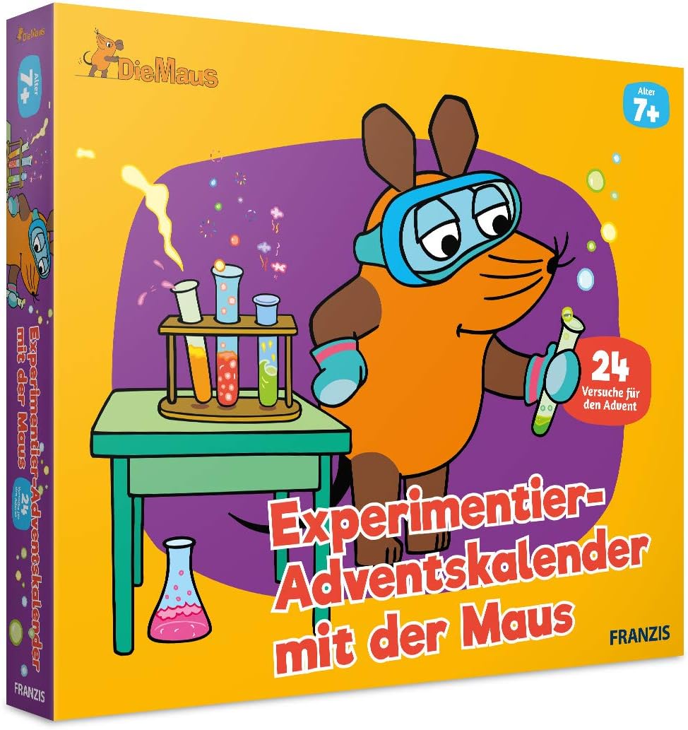 FRANZIS Experimentier-Adventskalender mit der Maus, Mehrfarbig
