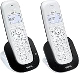 VTech CS1551 DECT Cordless Phone with Answering Machine 2 Handsets White view 3