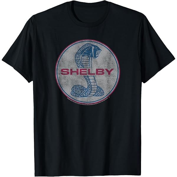 Shelby Cobra Snake Head Vintage Logo Inspired TShirt Carroll