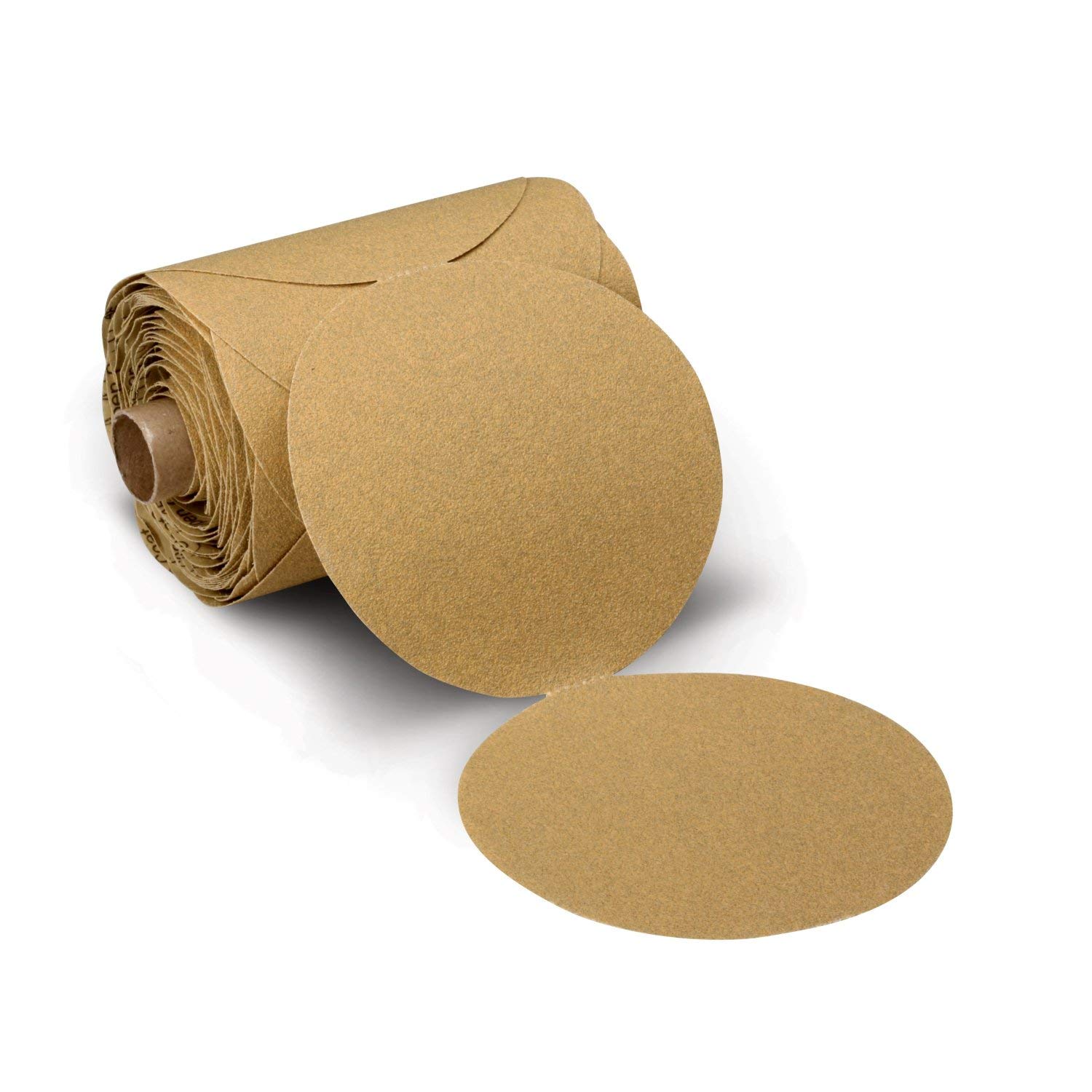 3MStikit Paper Disc Roll 236U, P180 C-weight, 5 in x NH, Die 500X