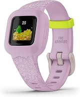 Garmin vivofit jr 3 Kids Fitness Tracker Swim-Friendly 1 Yr Battery Lilac Floral view 2