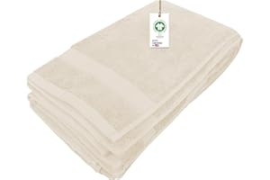 Delara 100% Organic Cotton Towels 650 GSM Plush Feather Touch Quick Dry Bath Sheet, GOTS Certified, Oeko-Tex Green Certified, Organic Cotton Bath Sheet, 36"X70"