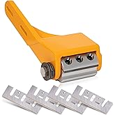 GOPRIMENOW Log Wizard Debarking Tool &ndash; Chainsaw Debarker &amp; Bark Removal Tool, Faster Than a Draw Knife &ndash; Drawknife Alternative for Log Peeling, Tree Bark Stripping &amp; Timber Framing, Fits 16" Bar