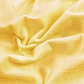 Entisn 1 Yard x 60 Inch Yellow Pre-Cut Minky Fabric, Soft Plush | 100% Polyester, 3mm Pile Retains Warmth, Machine Wash And Tumble Dry, Fade Resistant, Versatile For Blankets Pillows &amp; Crafts
