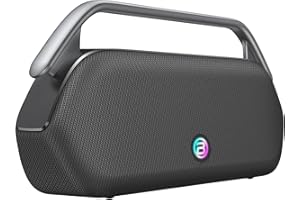 BUGANI Bluetooth Speaker Loud 240W, 16H Long Playtime, Super Powerful Loud Speaker with Subwoofer, Supports AUX/USB Function,