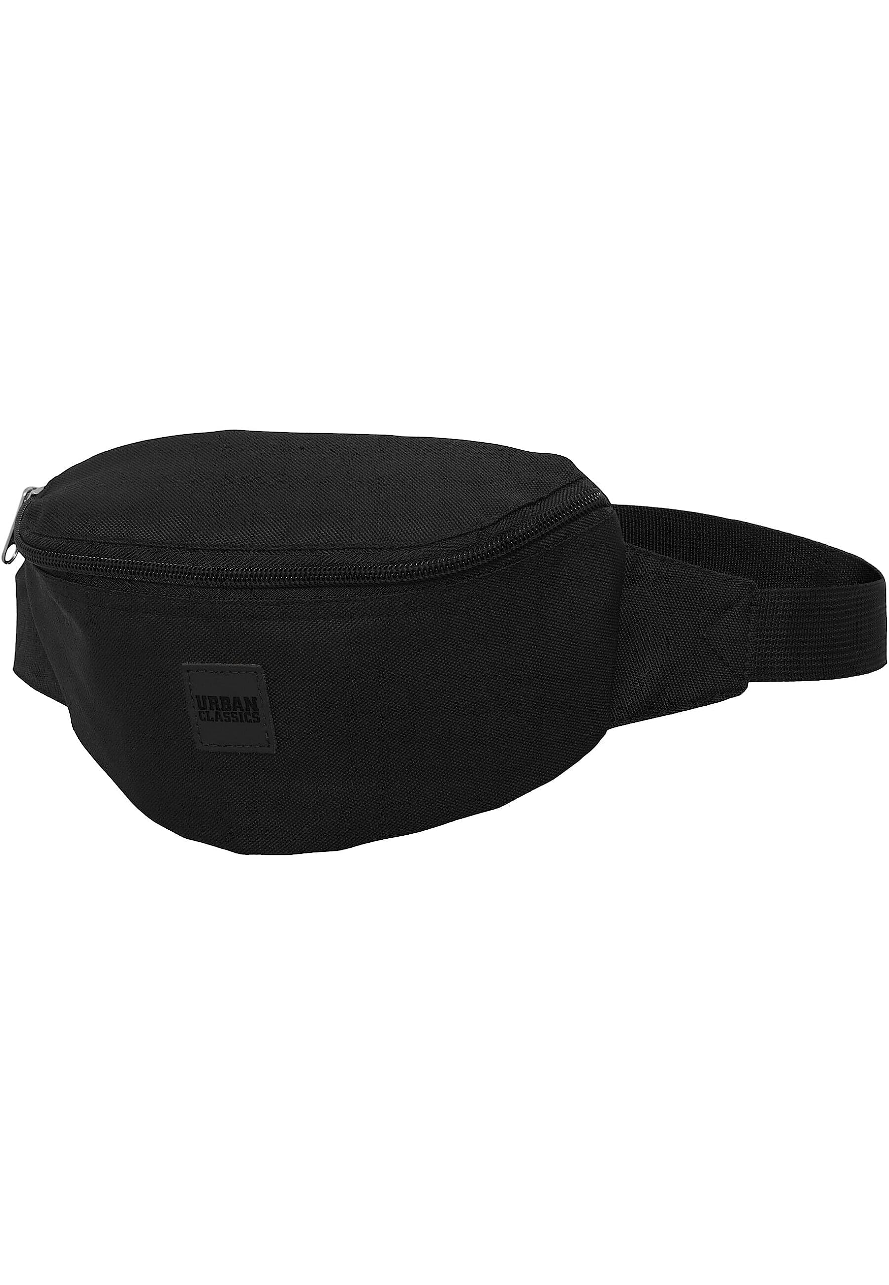 Urban Classics Hip Bag Unisex Belt Bag Black/Black Basics, Casual Wear, Streetwear, blk/blk, standard size, Streetwear
