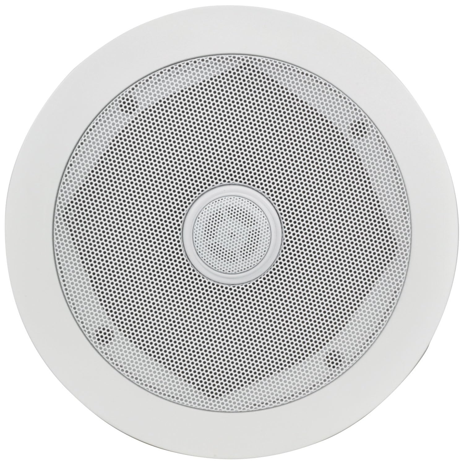 Adastra | High-Performance Ceiling Speaker with Adjustable Tweeter - 2-Way Flush Mount Speaker for Home & Multiroom Audio, Bluetooth System Compatible | White (Single Unit) 5.25" | 80W
