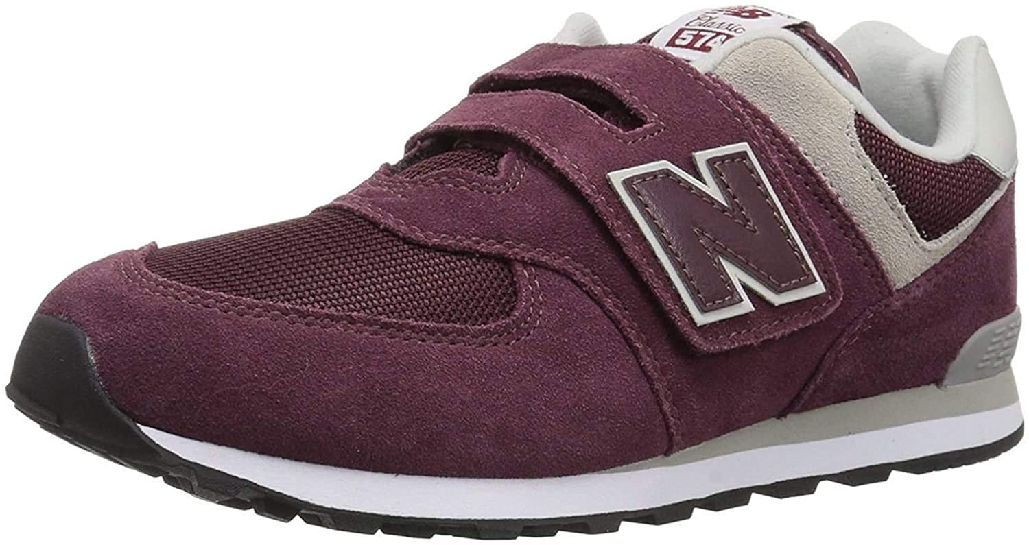 new balance Baby Girl Iv574gv, Burgundy/Grey, Size Big Kid 5.0: Amazon.in: Shoes & Handbags