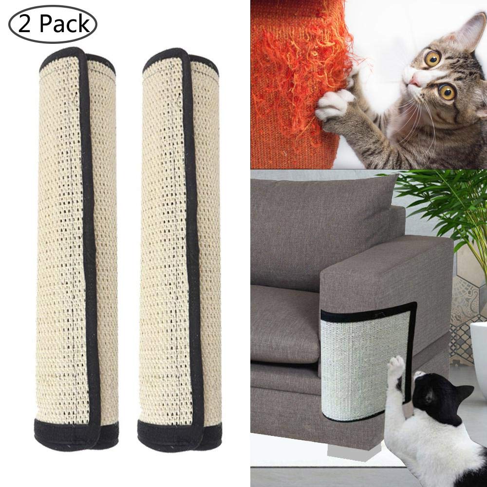 Womdee Möbelschutz Von Katzen Zum Kratzen 2 Stück 100 Natürliches Sisal Für Katzen Möbel Kratzschutz Für Sofa Tür Holzmöbel