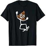 Poop Emoji T Shirt Poop Head Jumping Shirt For Kids Funny