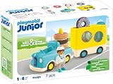 Playmobil JUNIOR 71702 Crazy Donut Truck with Stacking Features 7 pcs view 2