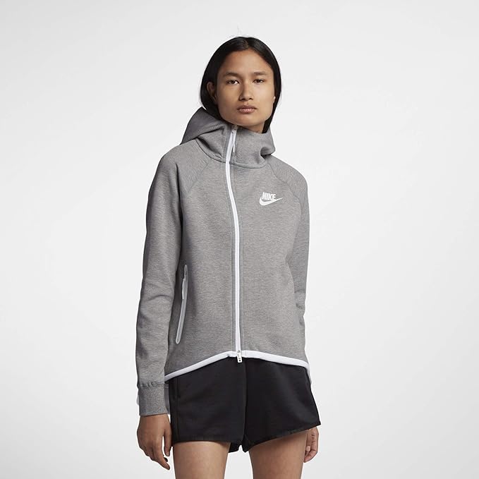 Amazon ナイキ Nike 19春夏 スポーツウェア テック フリース フーディー レディース Women Sportswaer パーカー ジャージ フルジップアップ トレーナー プルオーバー スウェット 日本サイズ L Usa M 並行輸入品 フィットネス