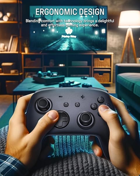 SWITCH 2 PRO CONTROLLER ONE-KEY WAKE UP FOR SWITCH2/OLED,FIREFLY SWITCH WIRELESS CONTROLLER WITH HALL EFFECT JOYSTICKS, NFC FUNCTION, BLACK BLUETOOTH REMOTE GAMEPAD WITH 7 LED/PADDLE/TURBO/MOTION