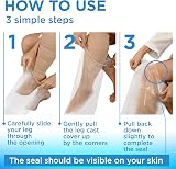 Mighty-X 2 Pack Waterproof Leg Covers Full Shower Shield 28x12 in view 7