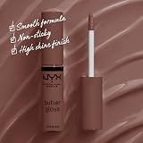 NYX Butter Gloss Lip Gloss 17 Ginger Snap Cruelty Free Moisturizing Shine view 2