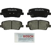 BOSCH BC1439 QuietCast Premium Ceramic Disc Brake Pad Set - Rear | Compatible with Select Hyundai Santa Fe, Santa Fe Sport/XL; Kia Sorento