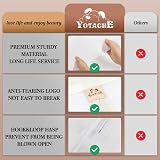 Yotache White Screen Door 80x200 cm with Magnets Reinforced Polyester view 5