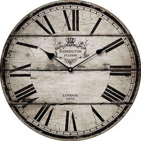 Tinas Collection Wanduhr rund mit Einem Ø von 30 cm, Motiv London 1879