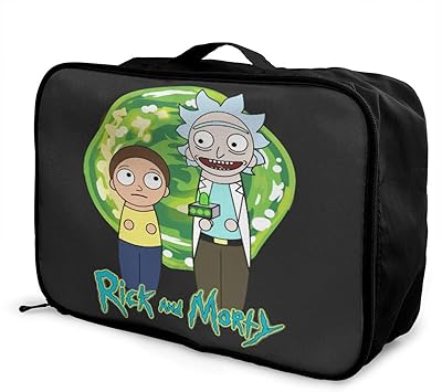 rick and morty gym bag