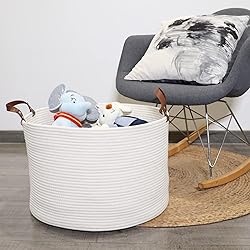 XXL Large Baskets for Storage 20"X20"X13" Cotton