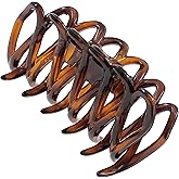 Camila Paris CP3520 French Small Hair Clips for Women Thick Hair for Long Curly Wavy Hair, Girls Hair Claw Clip, Durable Styling Big Claw Clip for Thick Hair, Strong Hold No Slip Grip, Made in France