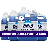Dawn PRO Heavy Duty Manual Pot &amp; Pan Detergent, Dish Soap (1 gal, 4 pack) | Bulk Commercial Liquid Cleaning Concentrate for Dishwashing by Hand, Cuts Tough Grease on All Cookware with Less Scrubbing