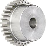 Boston Gear Spur Gear, 14.5 Pressure Angle, Steel, Inch, 20 Pitch