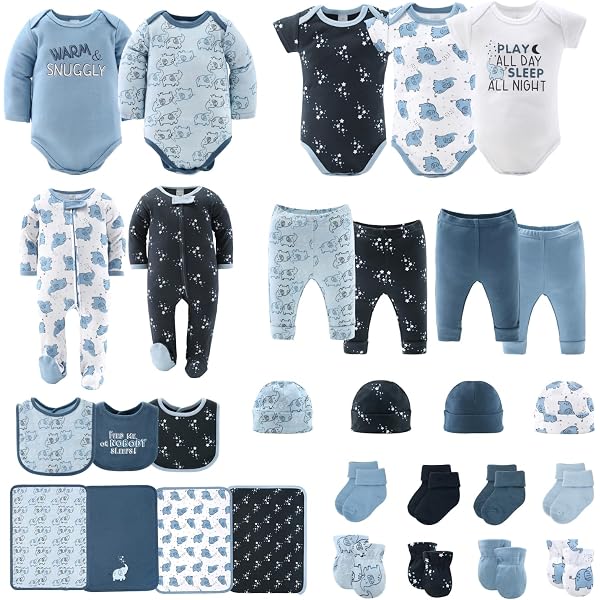 Amazon.com: BABYSOLIS 28 Pack Unisex Baby Layette Set Boy Girl 