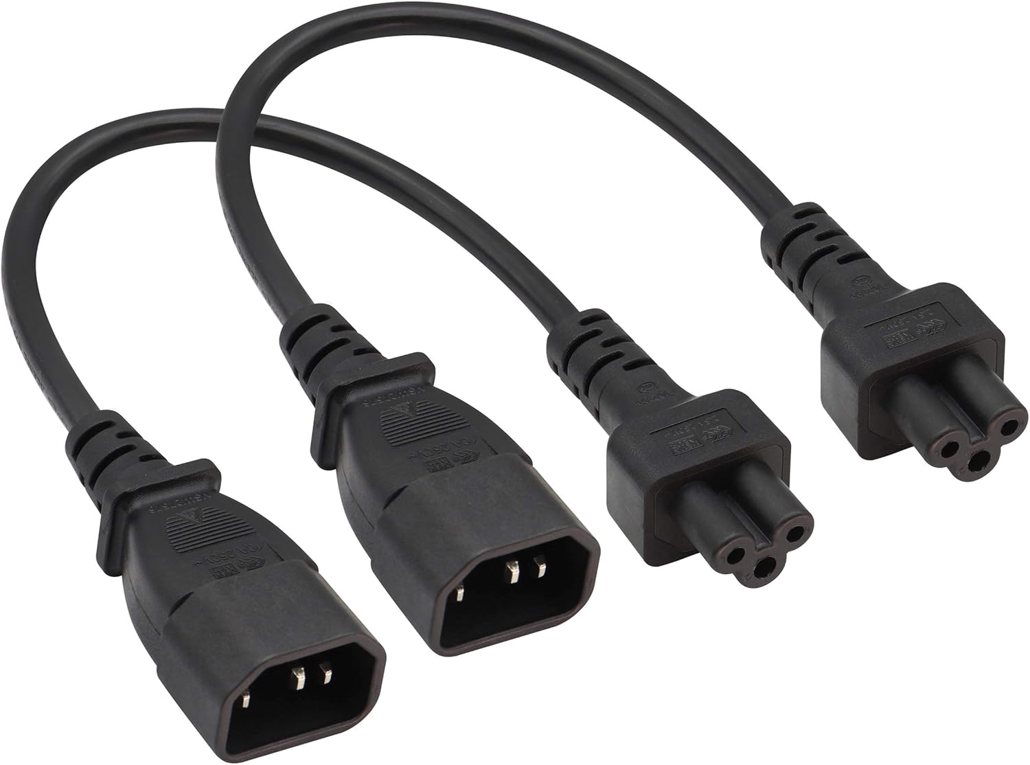 AAOTOKK (2 Pack) C14 to C5 AC Cable