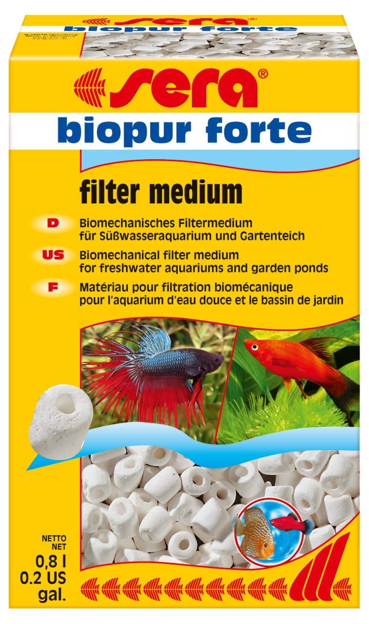 Sera Biopur Forte - Biomechanical filter media - Inhalt 0.8l