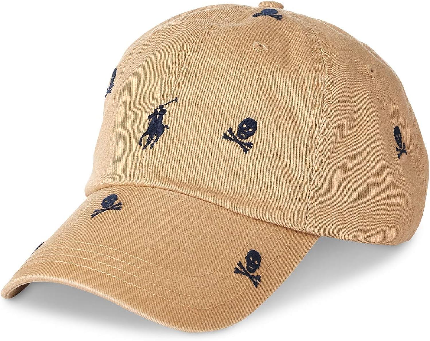 polo skull and crossbones hat