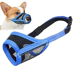 Dog Muzzle, Mesh Muzzle for Small Medium Large